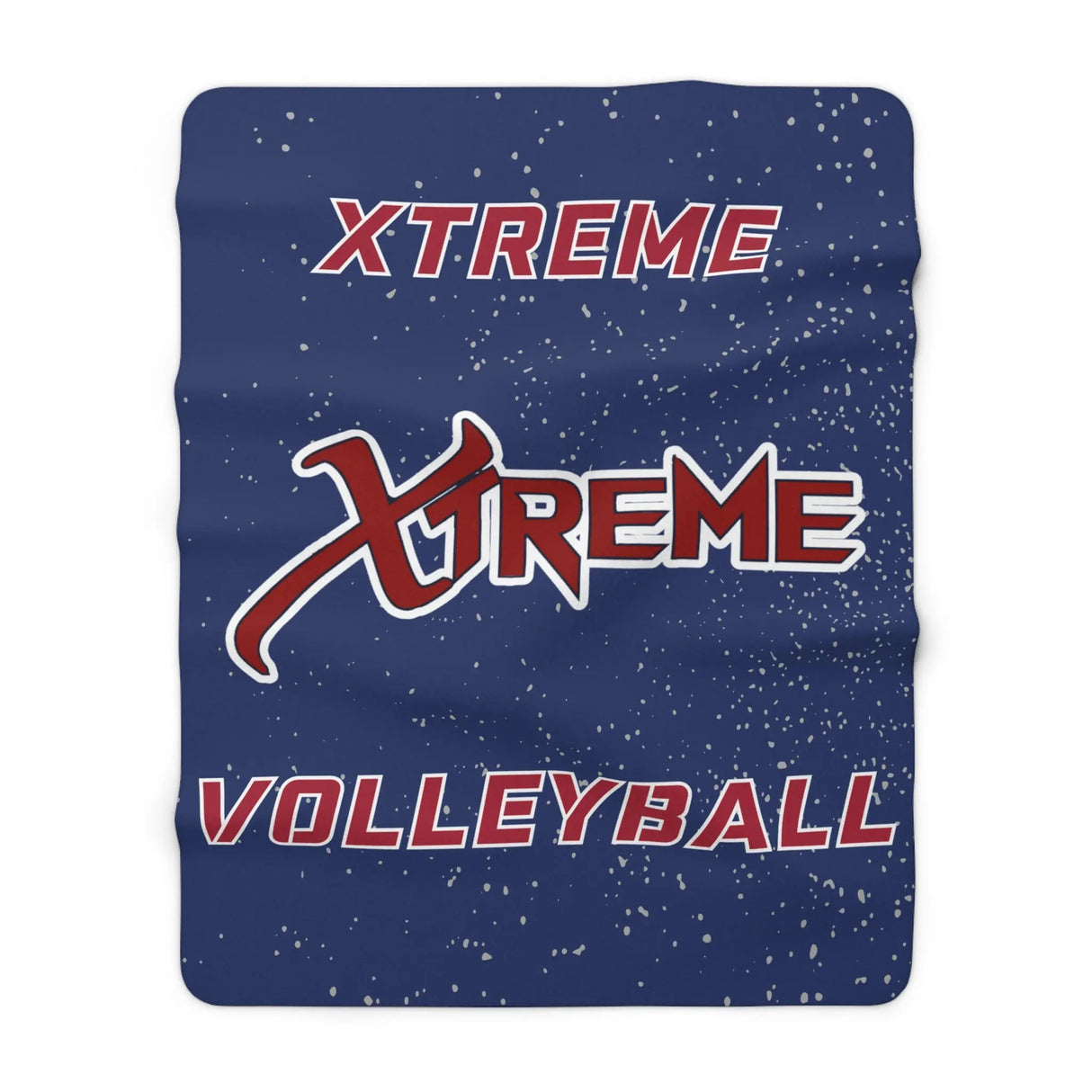 Xtreme VBC Navy Sherpa Fleece Blanket Printify