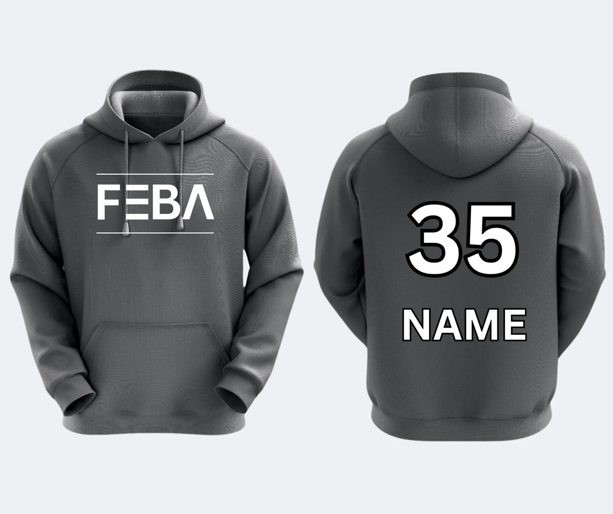 FEBA MODERN LOGO DYE SUBLIMATED HOODIE Gameday Supply llc