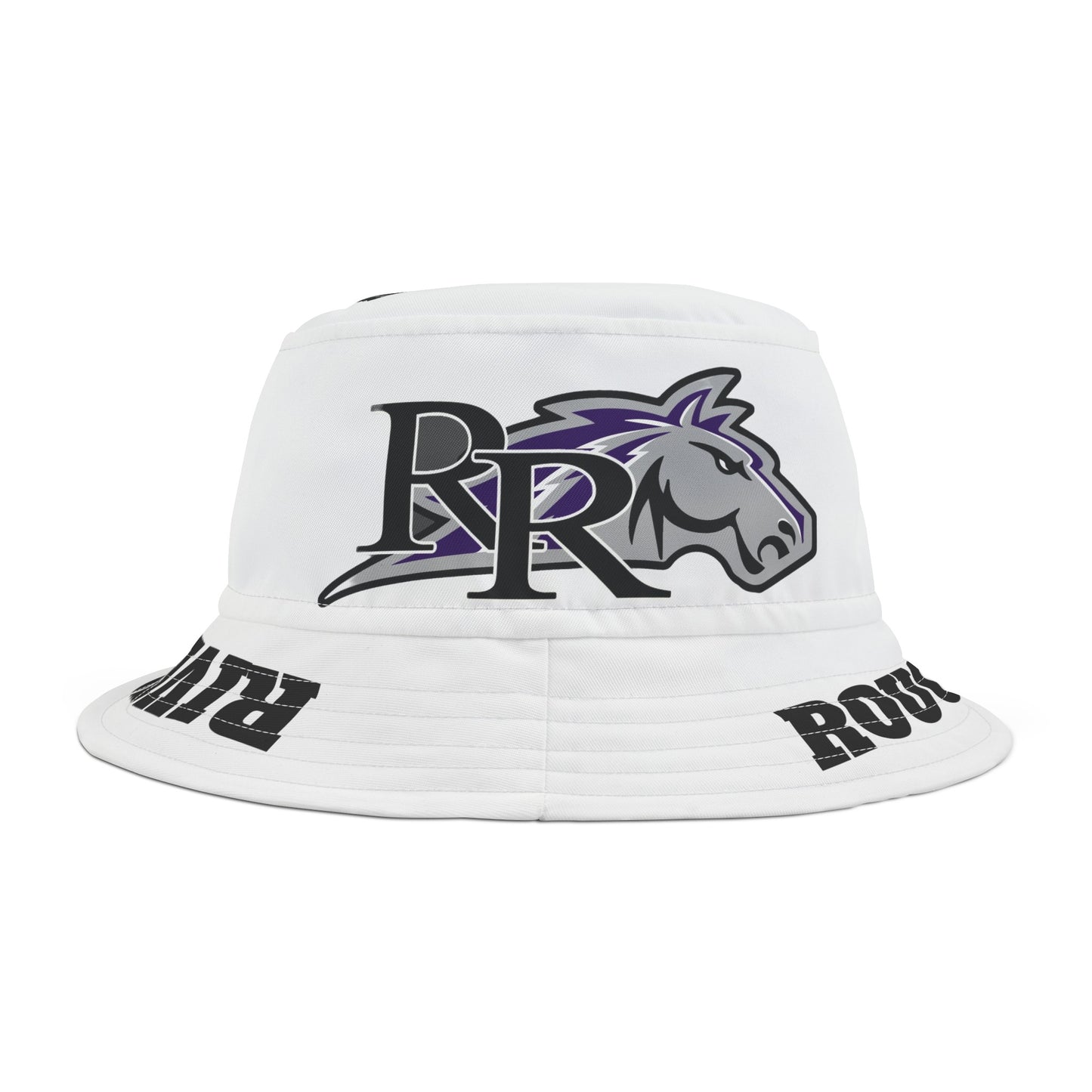 ROUGHRIDERS WHITE Bucket Hat (AOP)