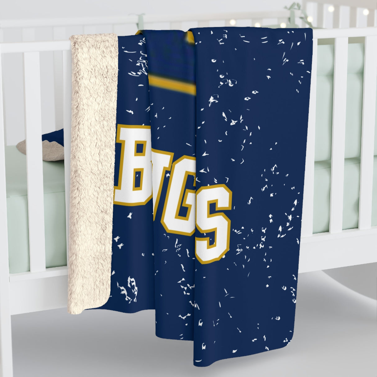 AQUINAS Sherpa Fleece Blanket Printify