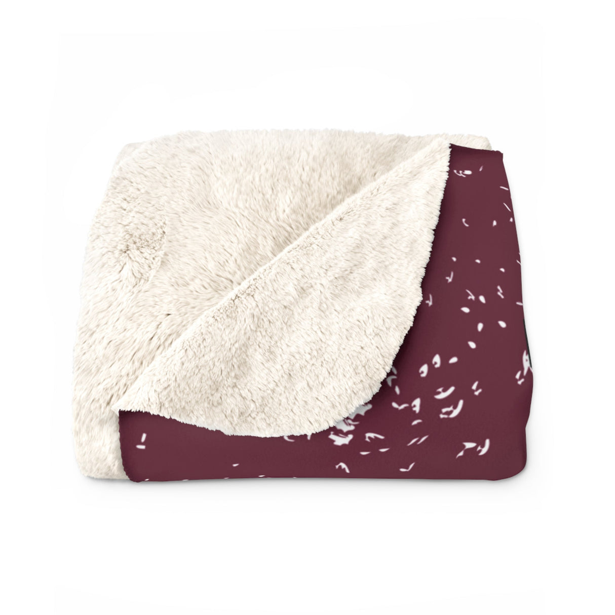 Holmen Sherpa Fleece Blanket Printify