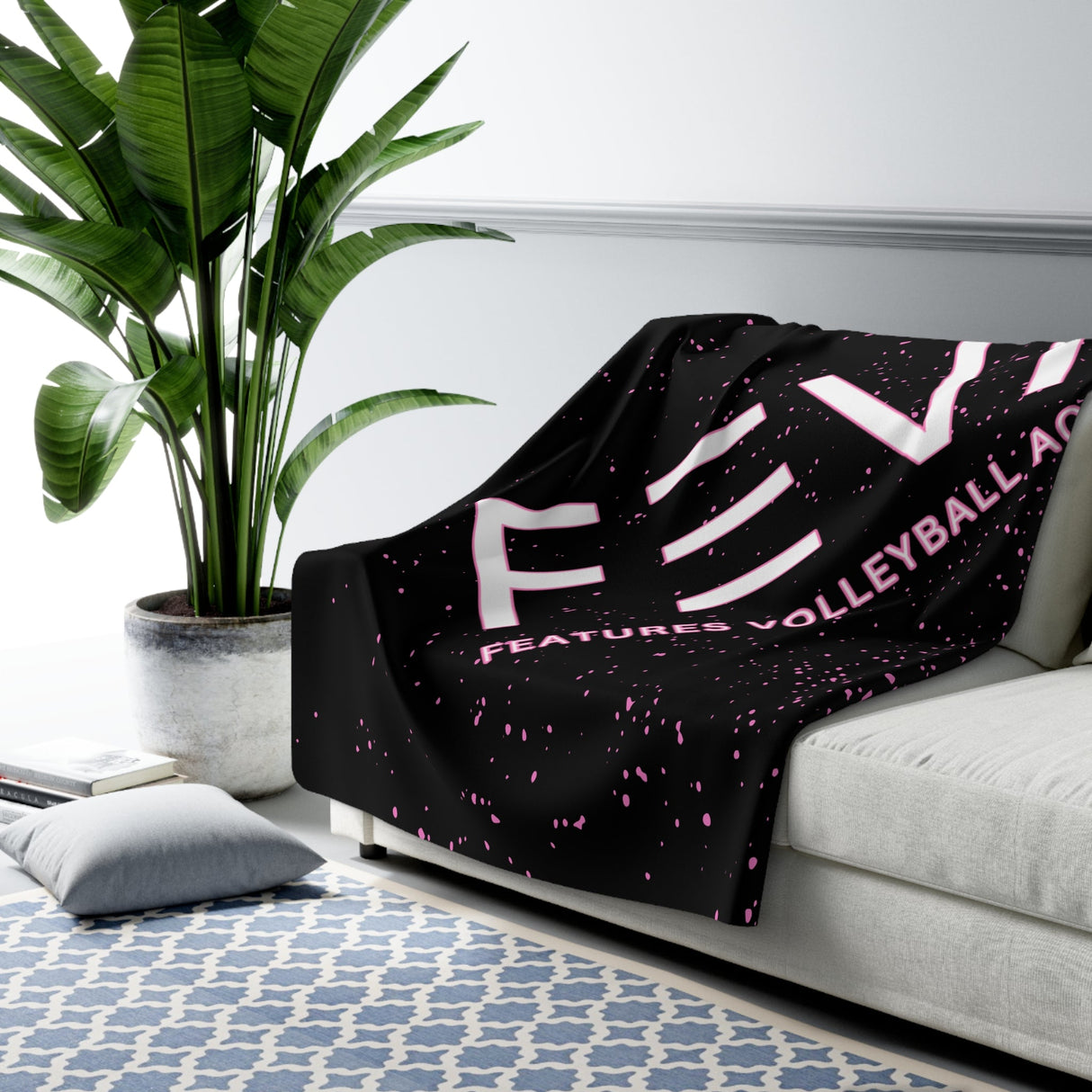 Sherpa Fleece Blanket Printify