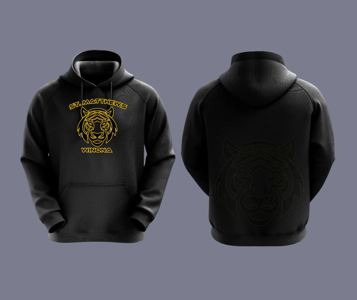 St. Matthew's Winona Dye Sublimated Hoodie Gameday Supply llc