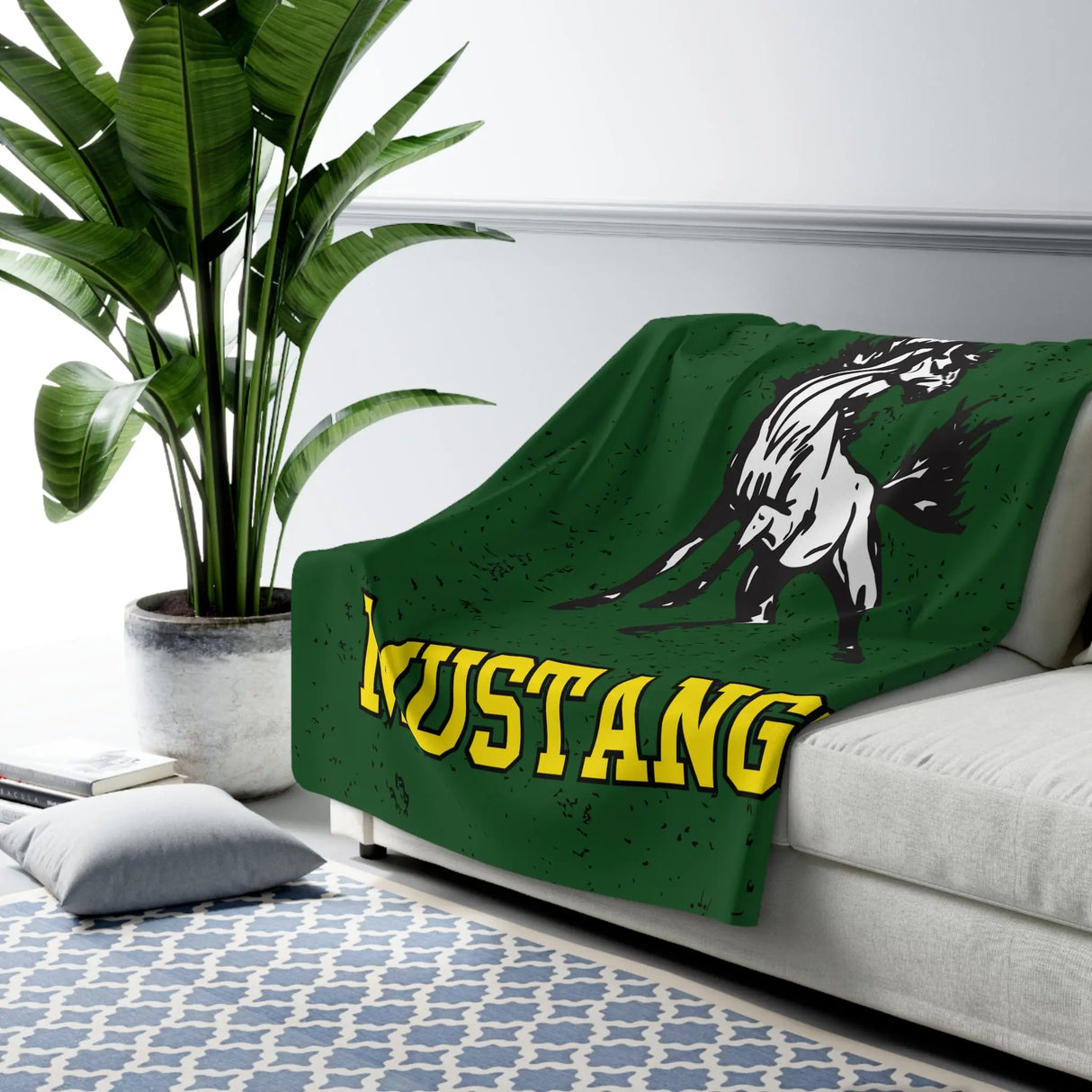 MEL- MIN Sherpa Fleece Blanket Printify