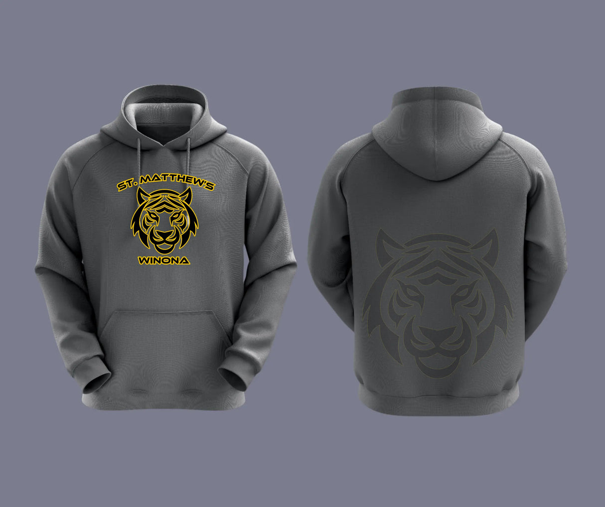 St. Matthew's Winona Dye Sublimated Hoodie Gameday Supply llc