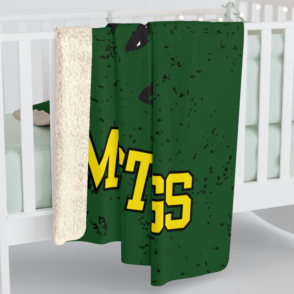 MEL- MIN Sherpa Fleece Blanket Printify