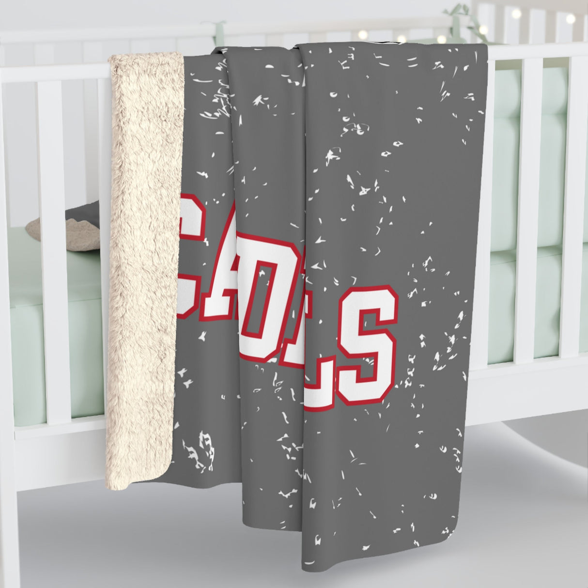 BANGOR Sherpa Fleece Blanket Printify