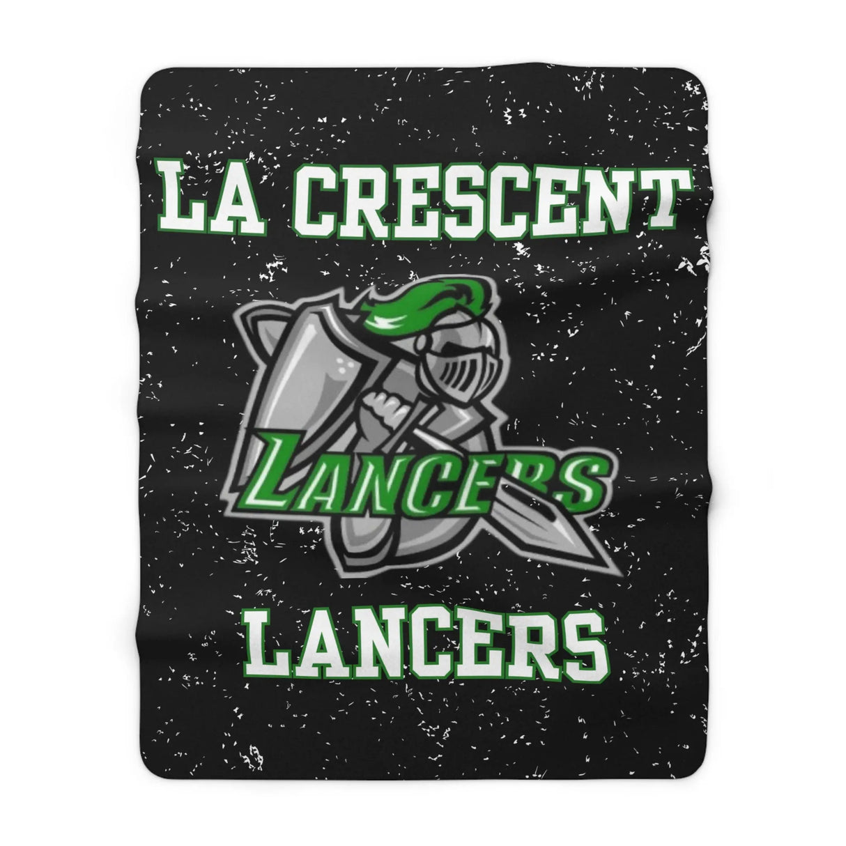 LA Crescent Lancers Sherpa Fleece Blanket Printify