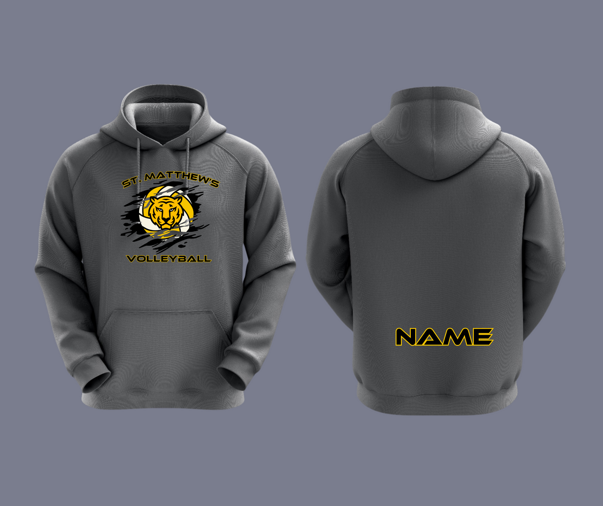 ST. MATTHEW'S VOLLEYBALL HOODIE Gameday Supply llc