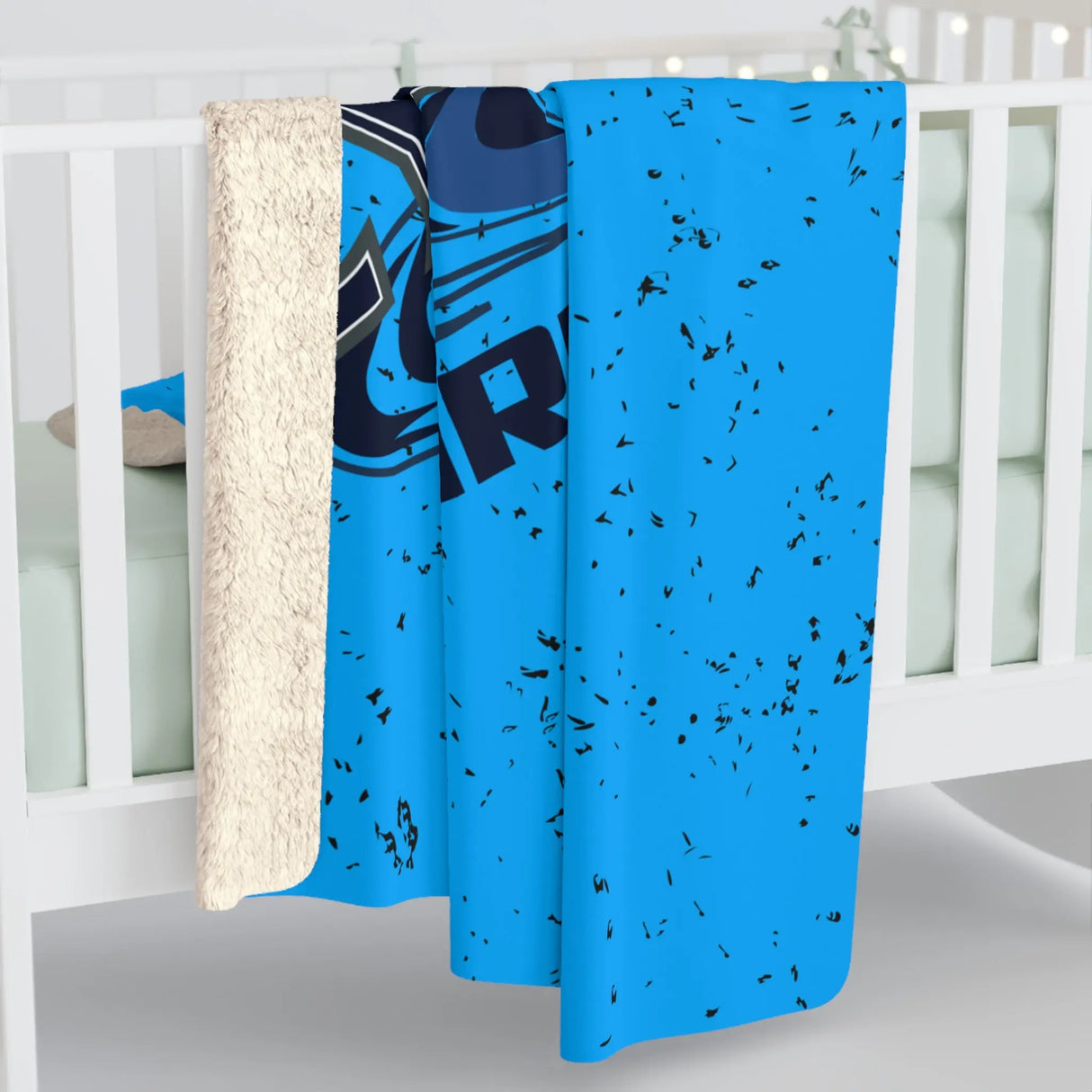 CR CYCLONES Sherpa Fleece Blanket Printify