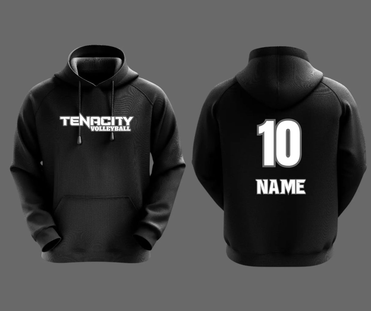 TENACITY Dye Sublimated Hoodie Gameday Supply llc