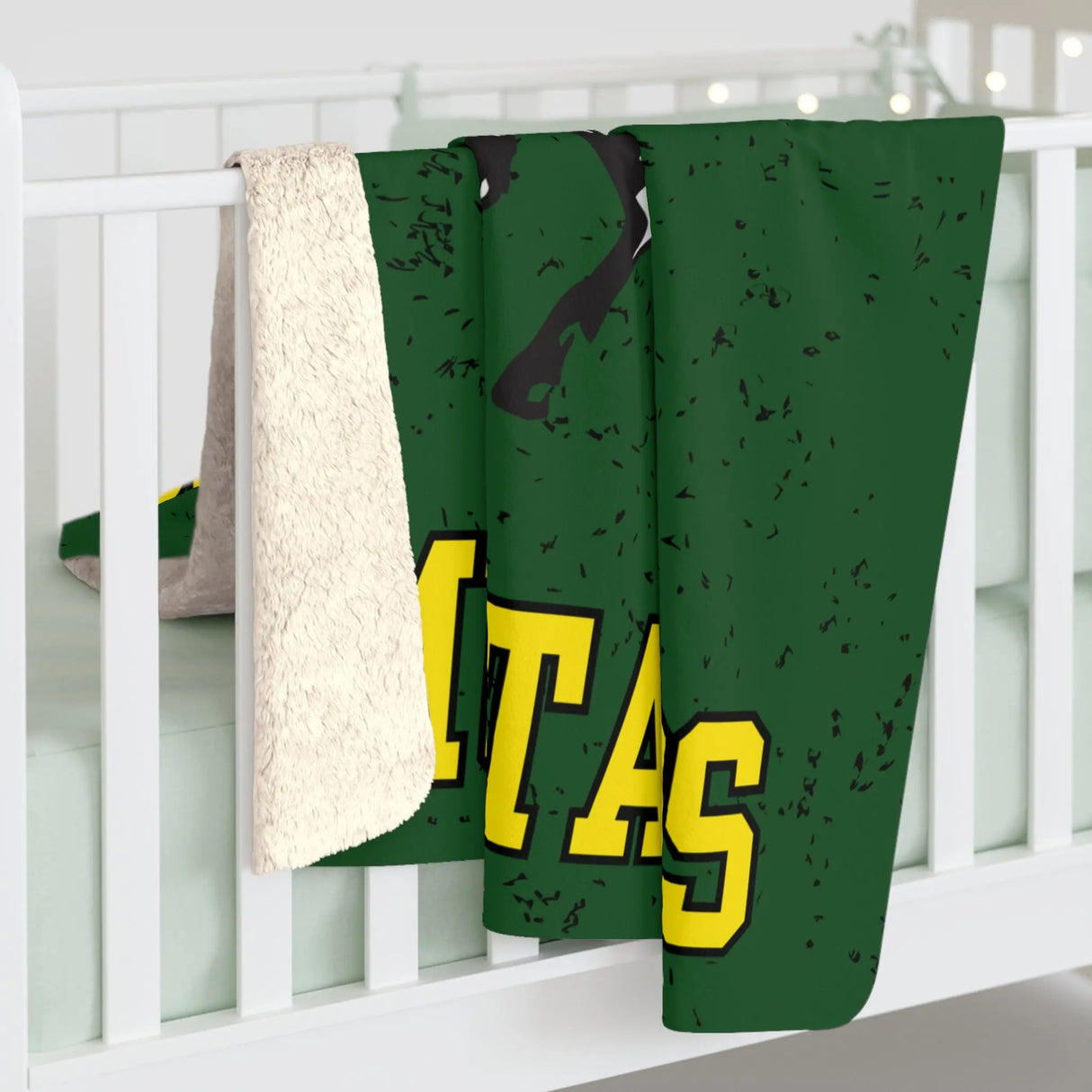 MEL- MIN Sherpa Fleece Blanket Printify