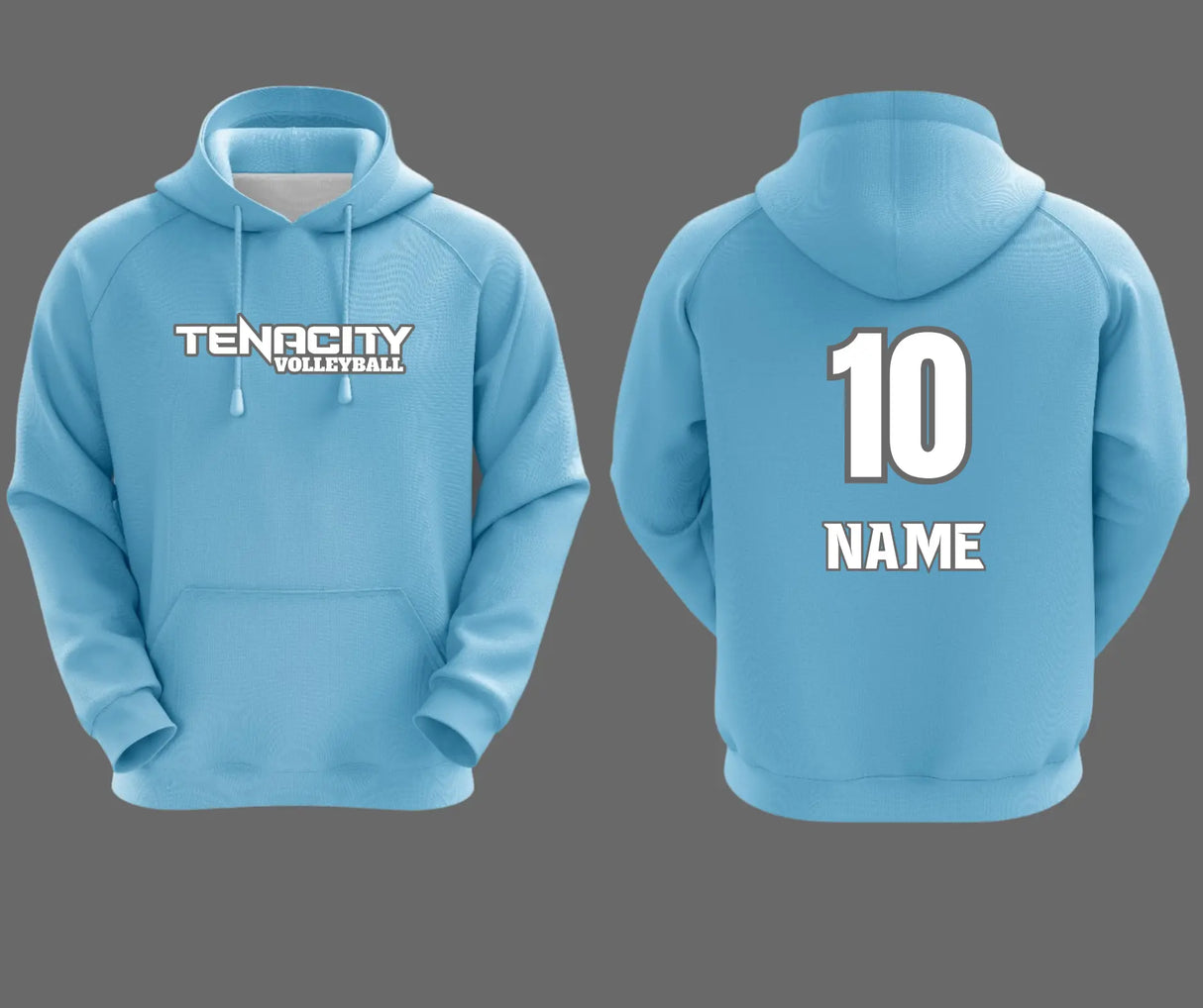 TENACITY Dye Sublimated Hoodie Gameday Supply llc