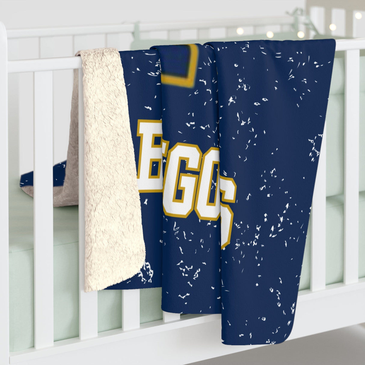 AQUINAS Sherpa Fleece Blanket Printify