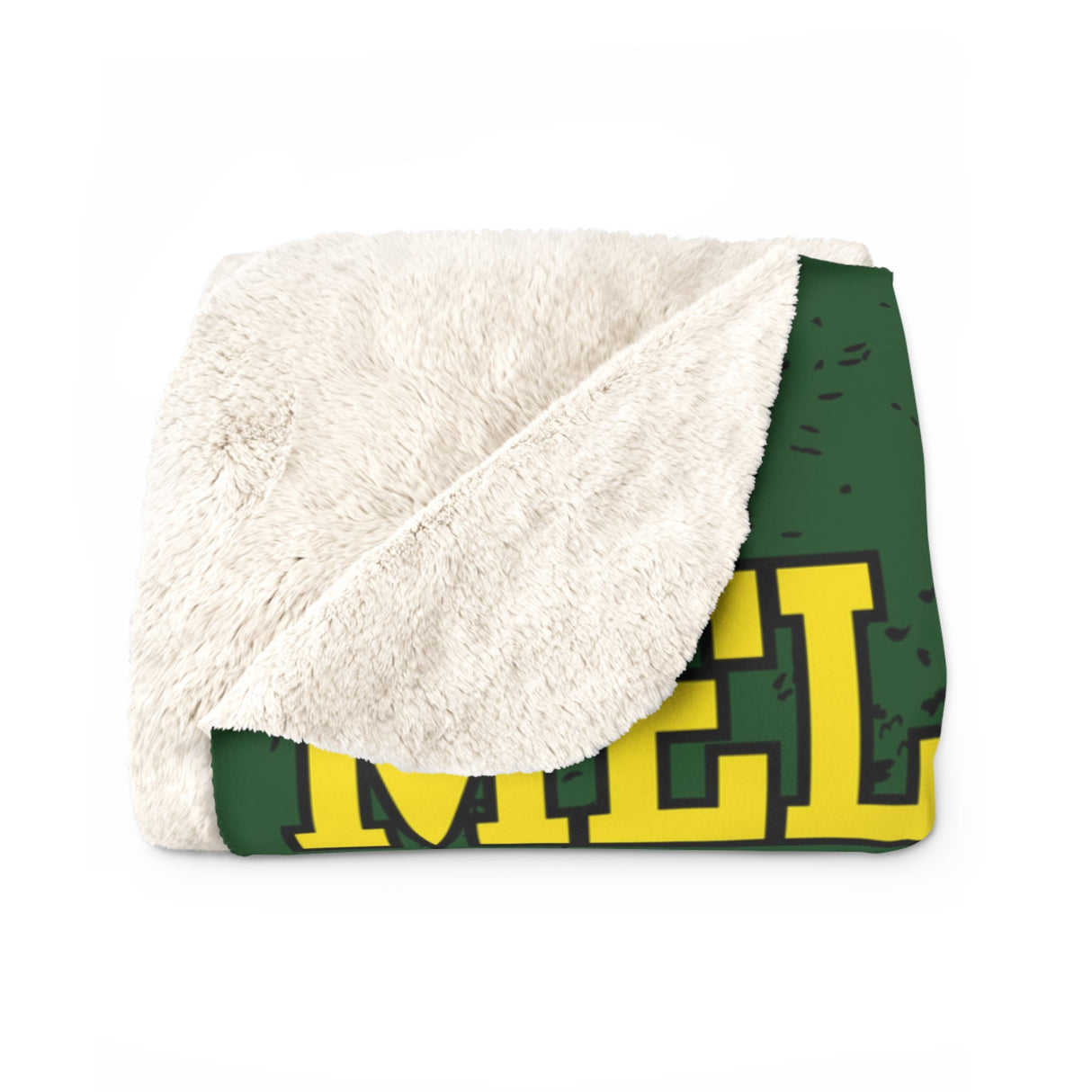 MEL- MIN Sherpa Fleece Blanket Printify
