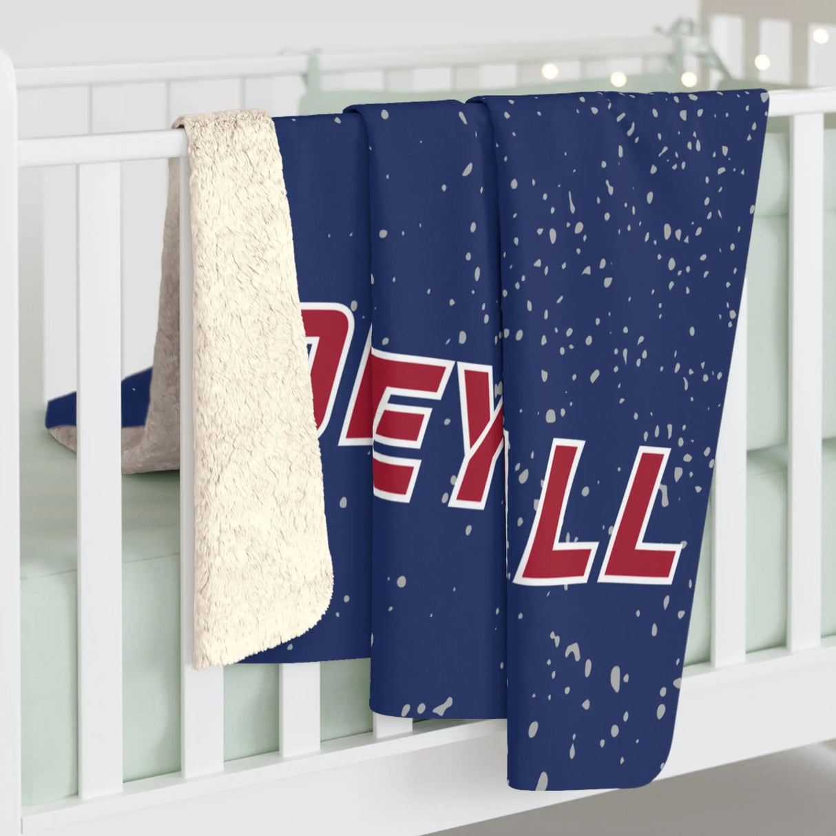 Xtreme VBC Navy Sherpa Fleece Blanket Printify