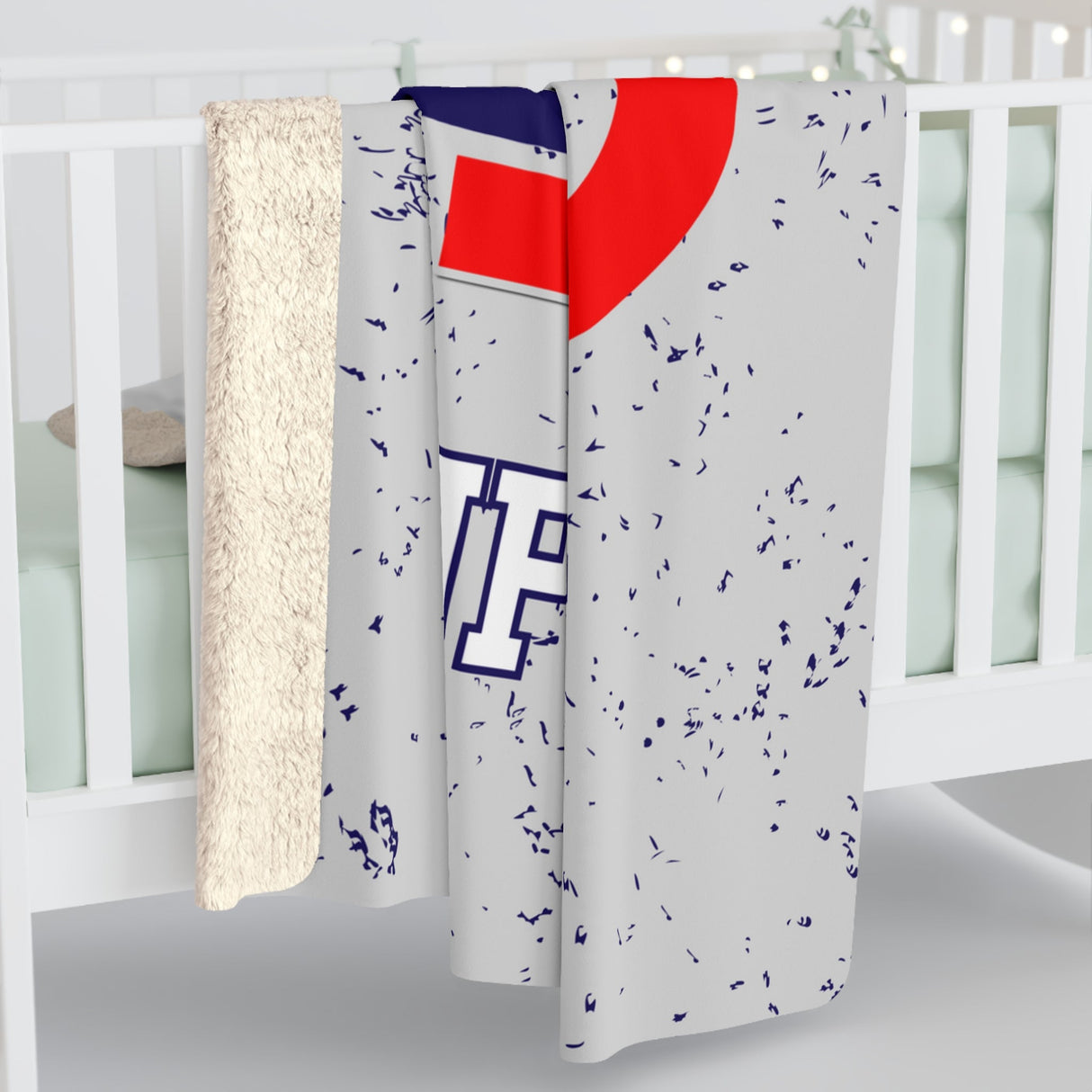 Gameday Supply Sherpa Fleece Blanket Printify