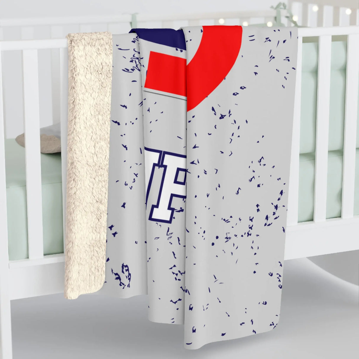 Gameday Supply Sherpa Fleece Blanket Printify