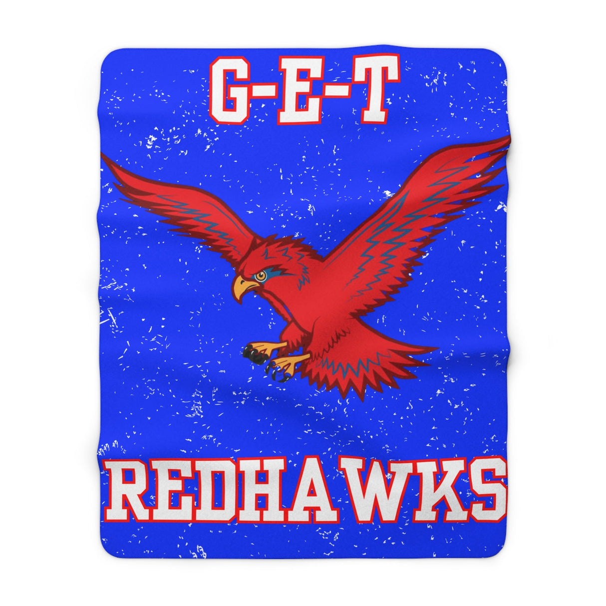 G-E-T Sherpa Fleece Blanket Printify