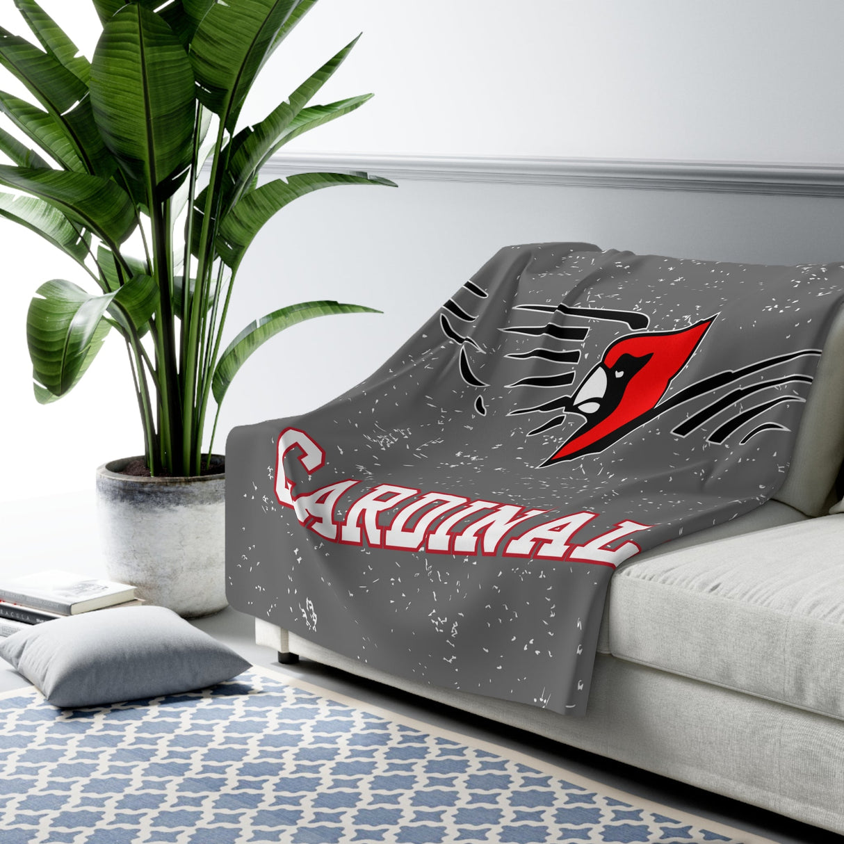 BANGOR Sherpa Fleece Blanket Printify