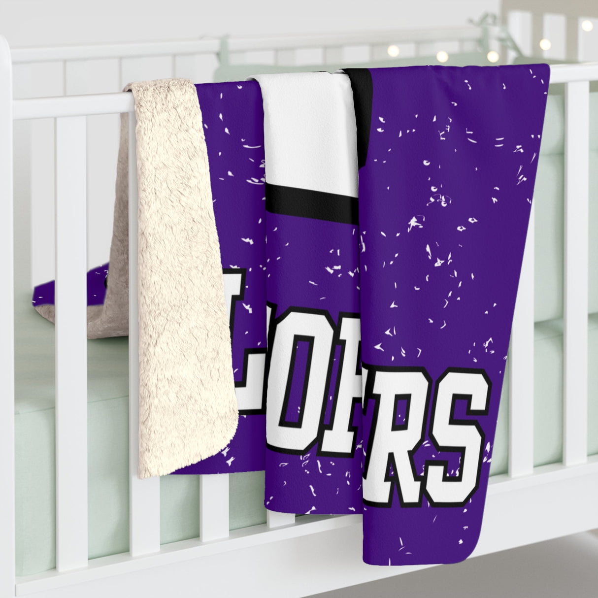 Onalaska Sherpa Fleece Blanket Printify