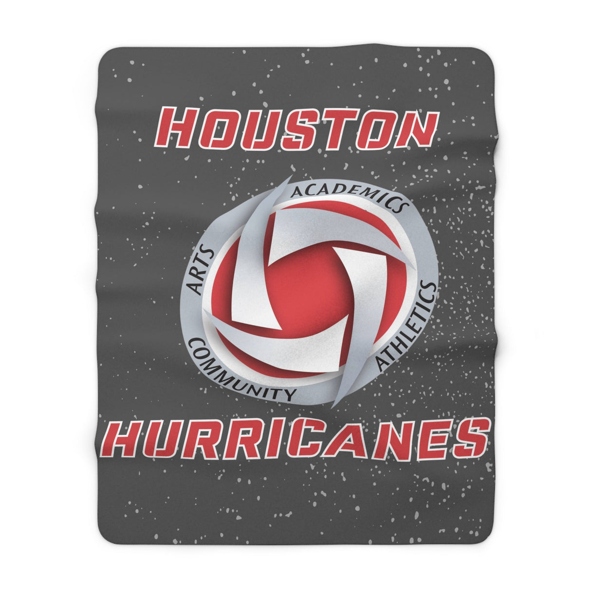 HOUSTON Sherpa Fleece Blanket Printify