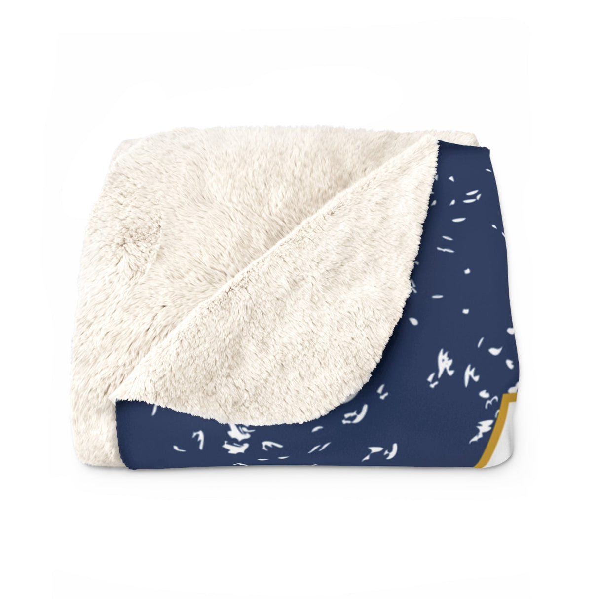 AQUINAS Sherpa Fleece Blanket Printify