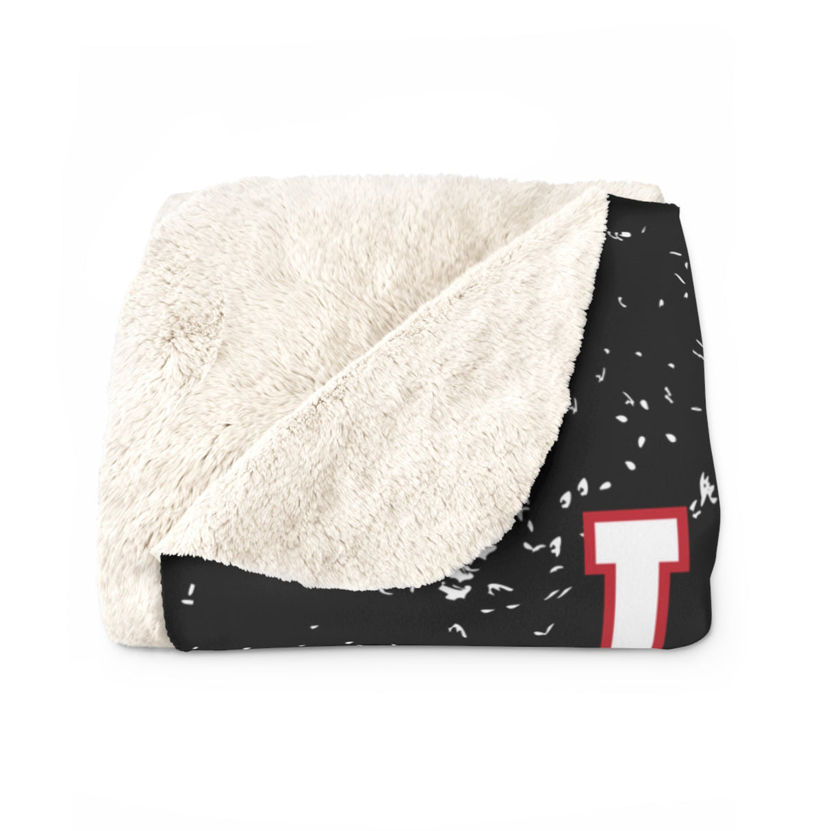 LA CROSSE CENTRAL Sherpa Fleece Blanket Printify