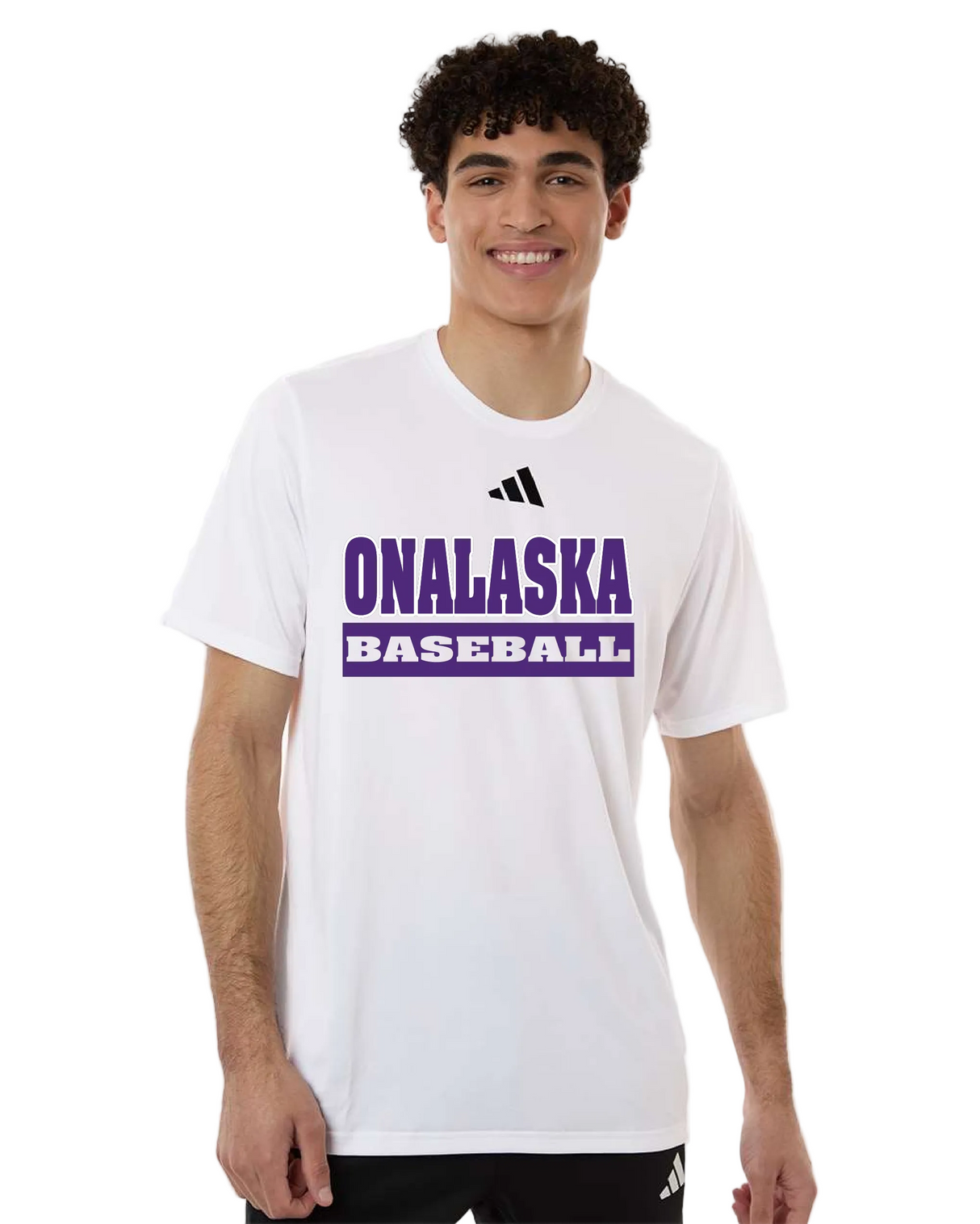 Onalaska Baseball Adidas Mens Pregame Short sleeve