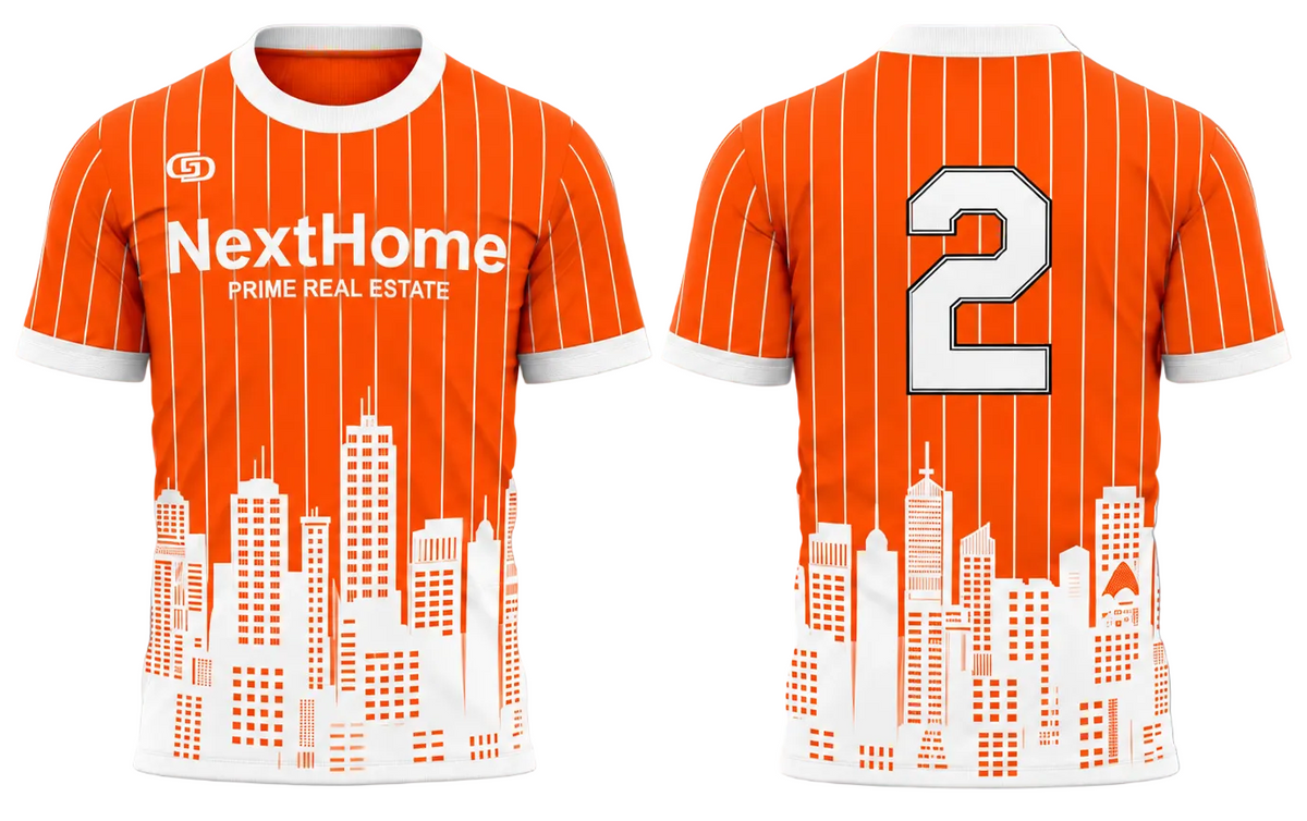 Next Home Prime Real Estate urban short sleeve jersey – custom team jersey by Gameday Supply