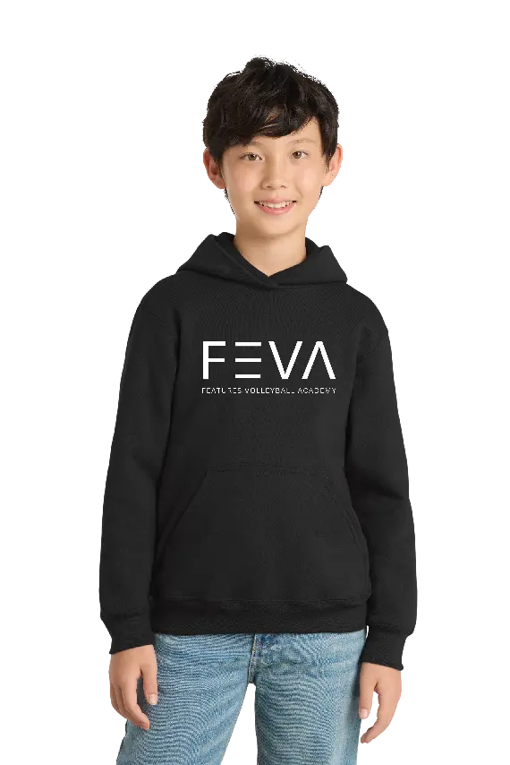 FeVA Youth Core Fleece Hoodie PORT & CO