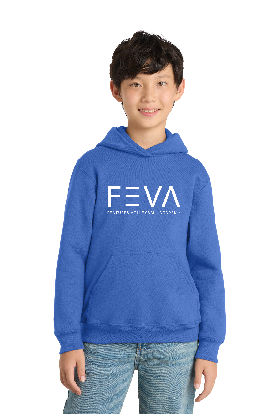 FeVA Youth Core Fleece Hoodie PORT & CO