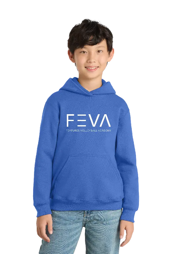 FeVA Youth Core Fleece Hoodie PORT & CO
