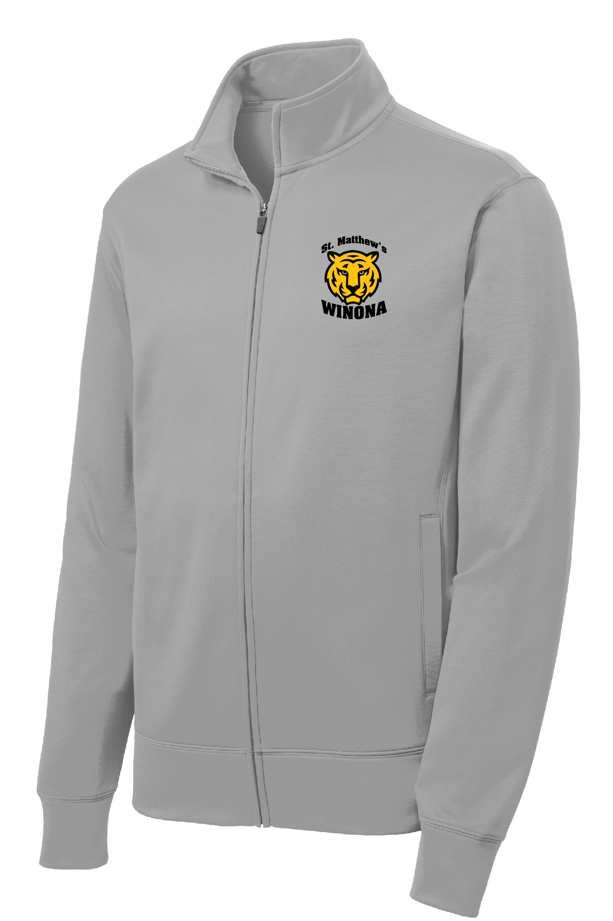ST MATTHEWS SPORT WICK FULL ZIP FLEECE SPORT TEK