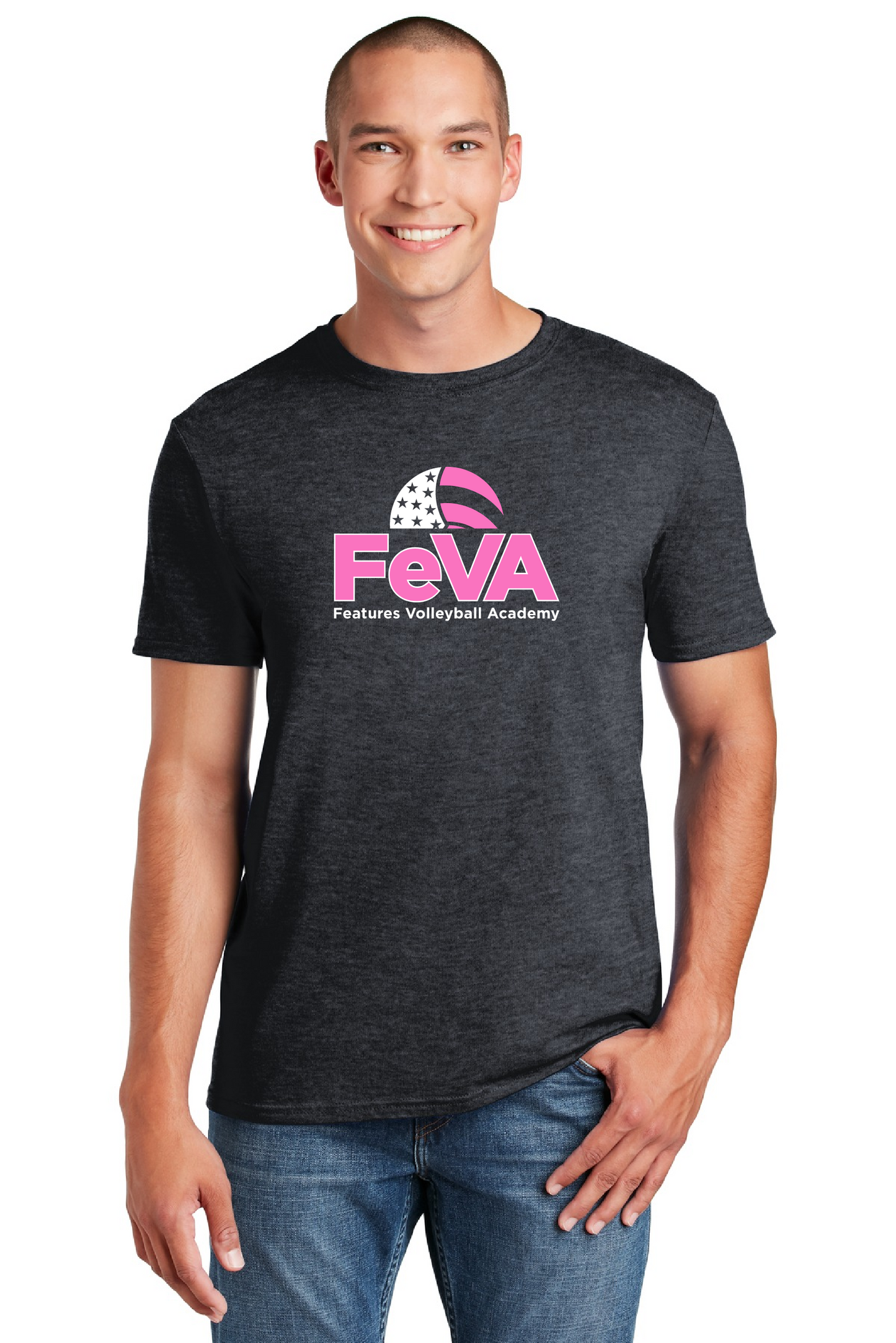 FeVA Heathered Tshirts (Gildan)