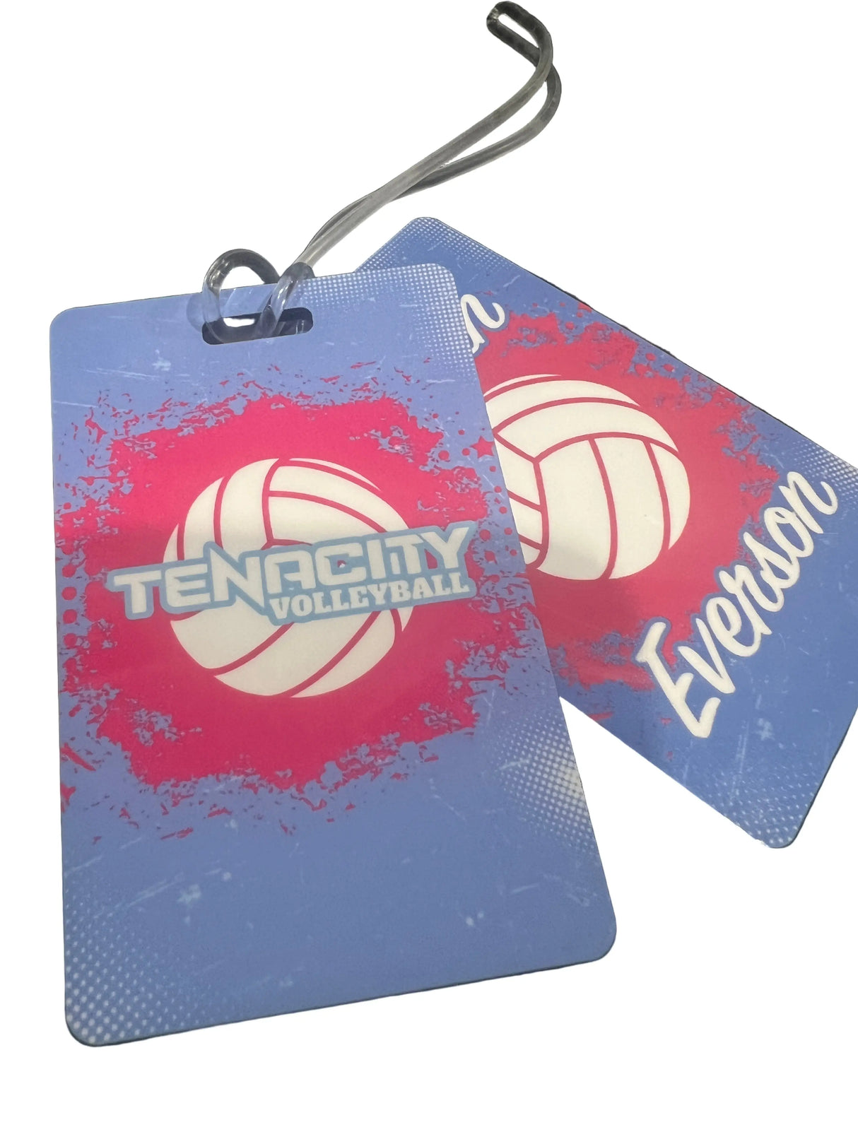 Custom Tenacity Volleyball Bag Tags Gameday Supply llc