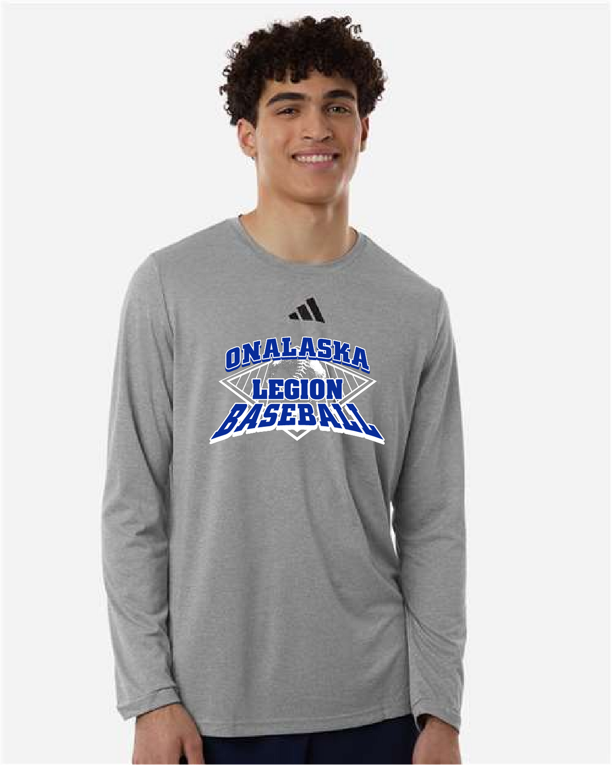 ONALASKA LEGION BASEBALL MENS PREGAME LONGSLEEVE