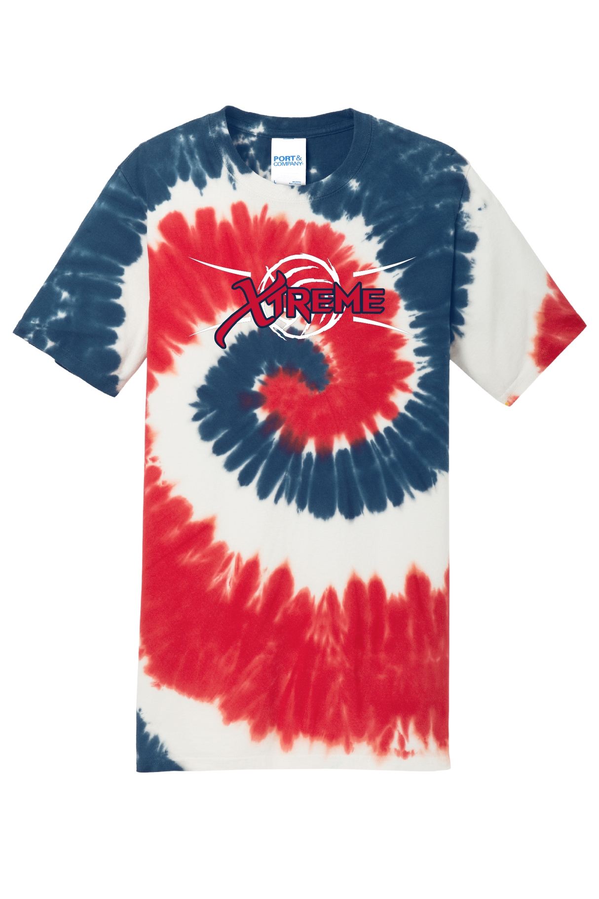 Xtreme Tie-Dye tee PORT & CO