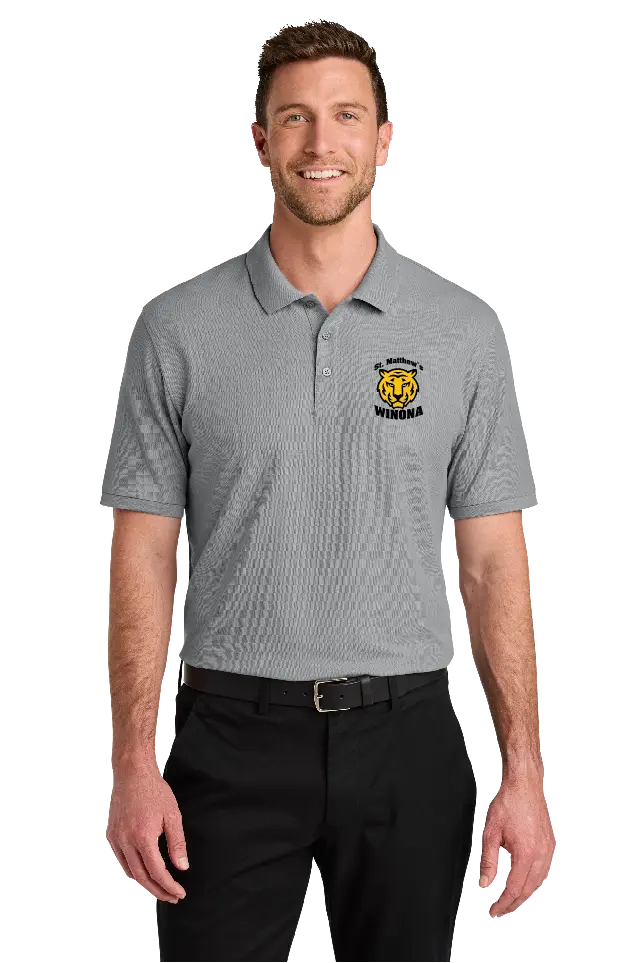 ST MATTHEWS POLY BLEND POLO PORT AUTHORITY