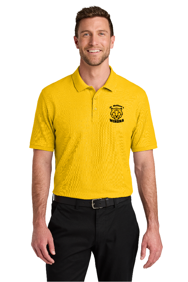 ST MATTHEWS POLY BLEND POLO (PORT AUTHORITY) Gameday Supply llc
