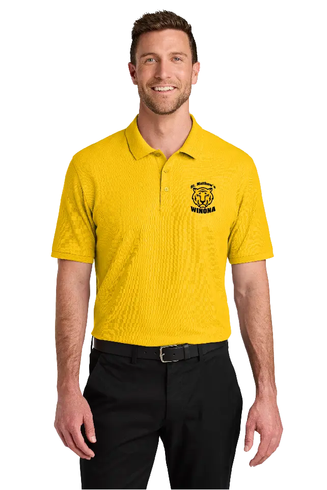 ST MATTHEWS POLY BLEND POLO PORT AUTHORITY