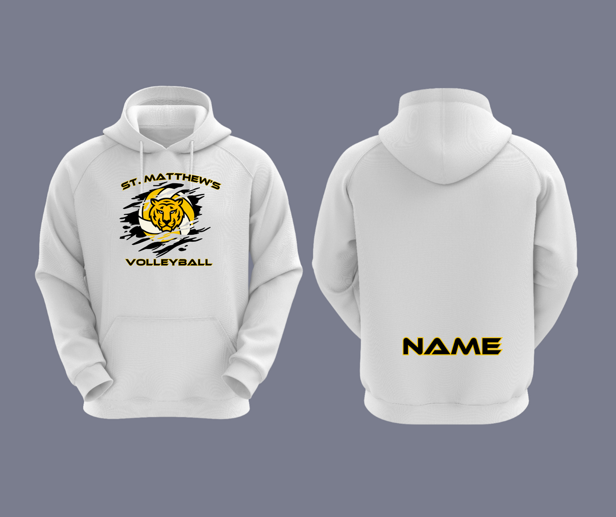 ST. MATTHEW'S VOLLEYBALL HOODIE Gameday Supply llc