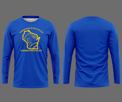 Wisco Sports on the Go Dry Fit long sleeve