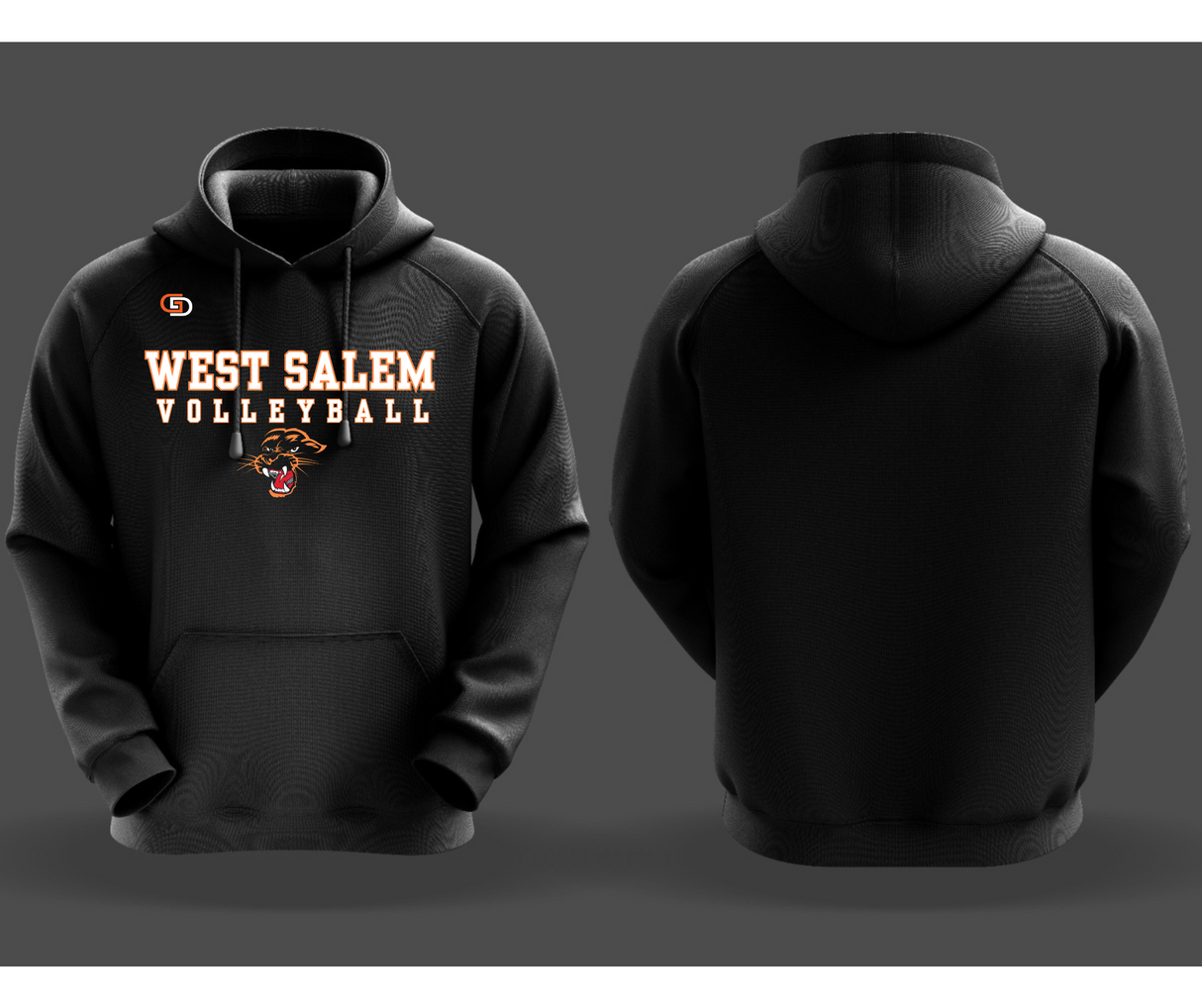WEST SALEM "SPORT" Sublimated Hoodie Gameday Supply llc