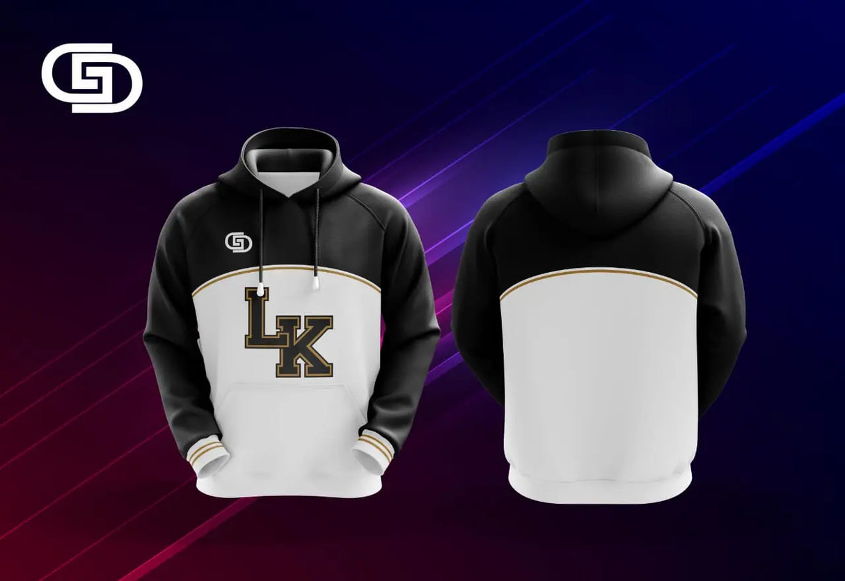 LUTHER 2-TONE SUBLIMATED HOODIE Gameday Supply llc