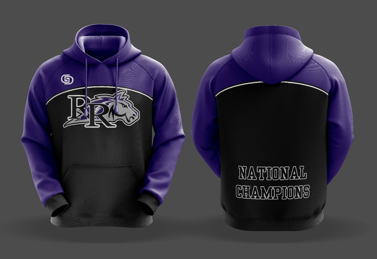 ROUGH RIDERS National Champs Hoodie