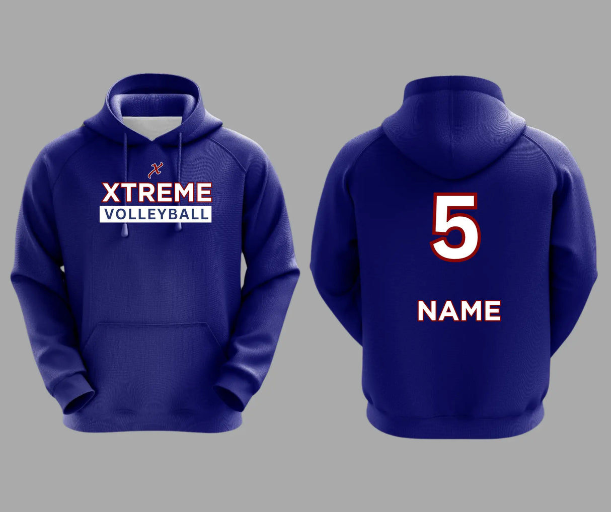 Xtreme VBC dye sublimated hoodie Gameday Supply llc