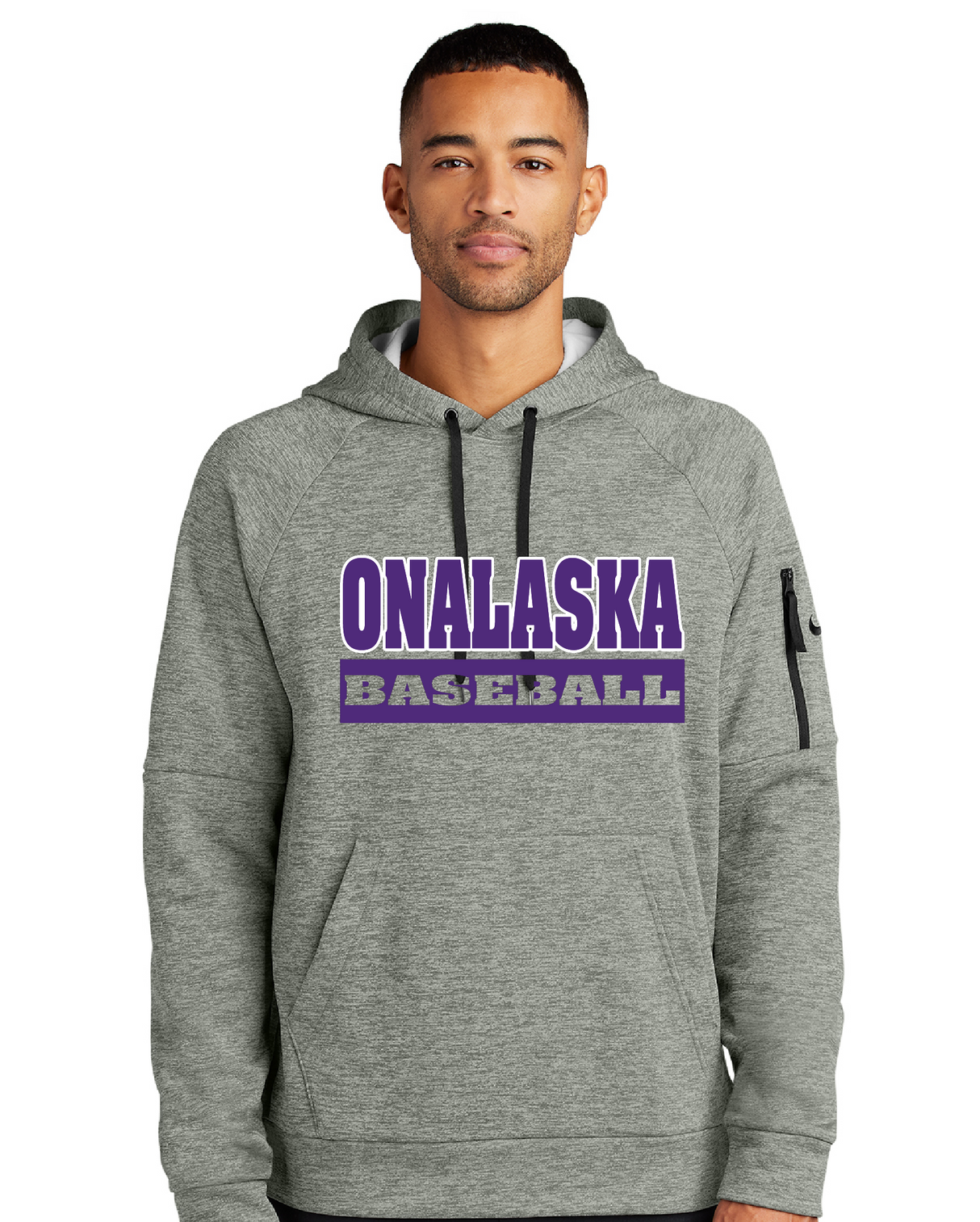 Onalaska Baseball Therma-FIT Pocket Pullover Fleece Hoodie