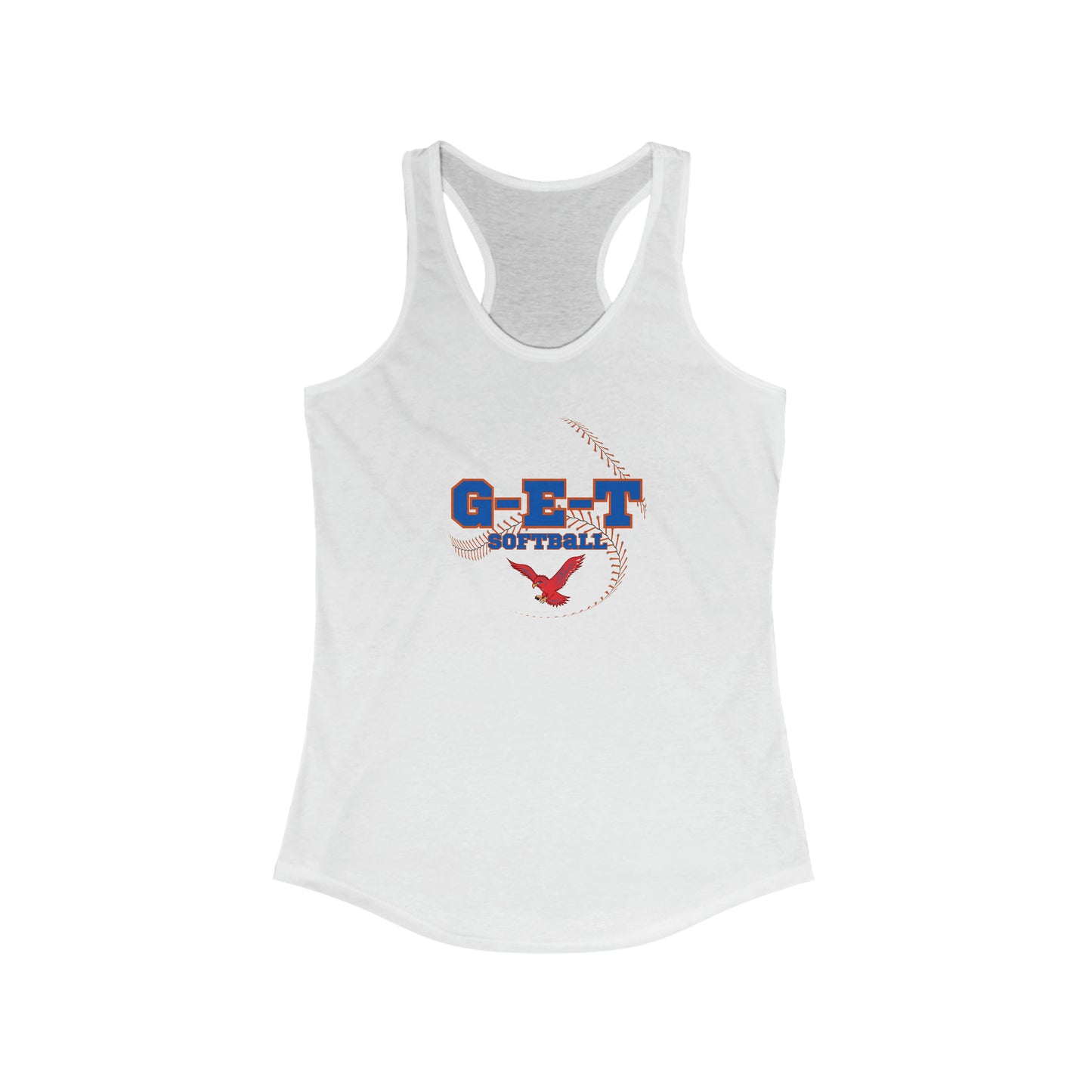 G-E-T Softball Women's Racerback Tank