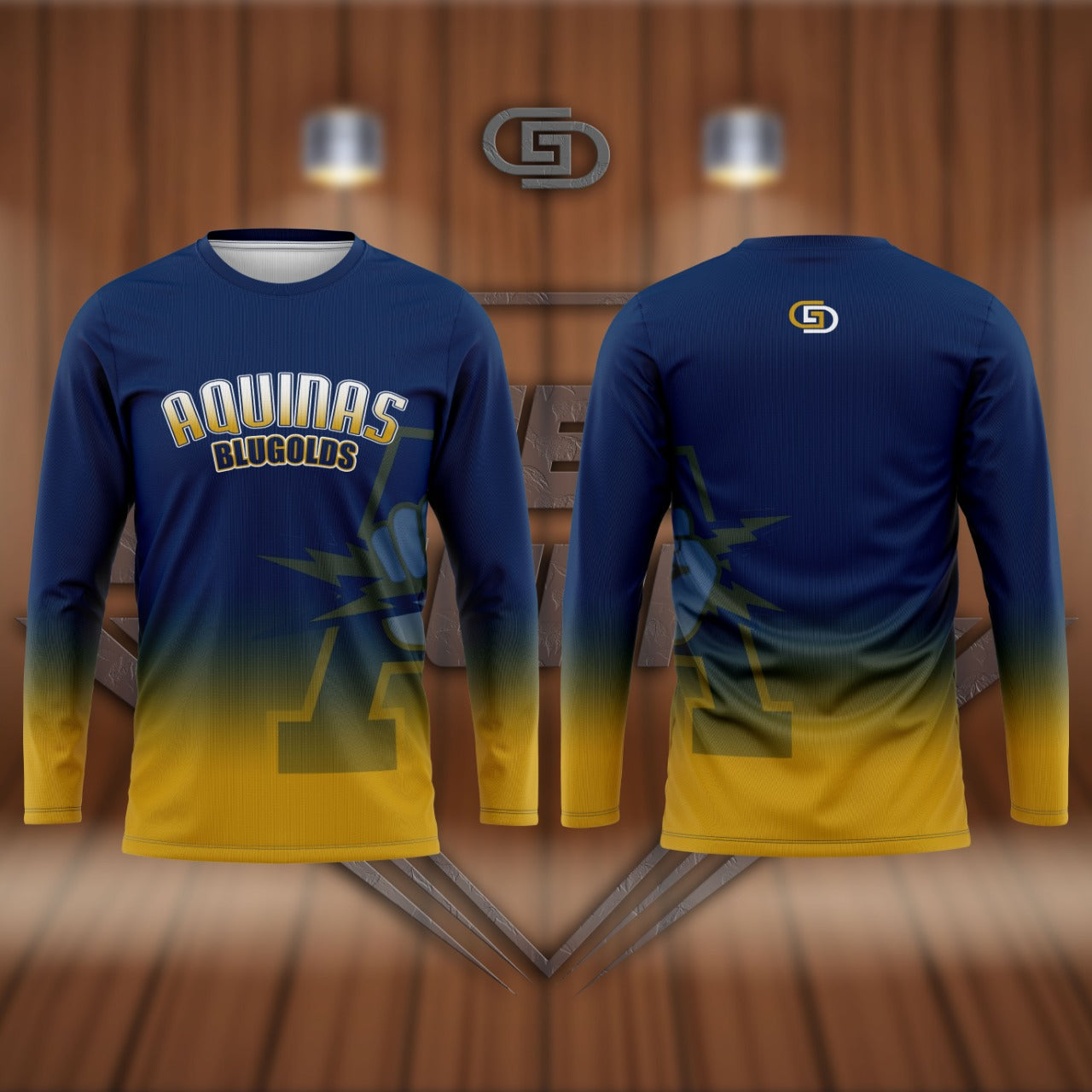 Aquinas Sublimated Long sleeve